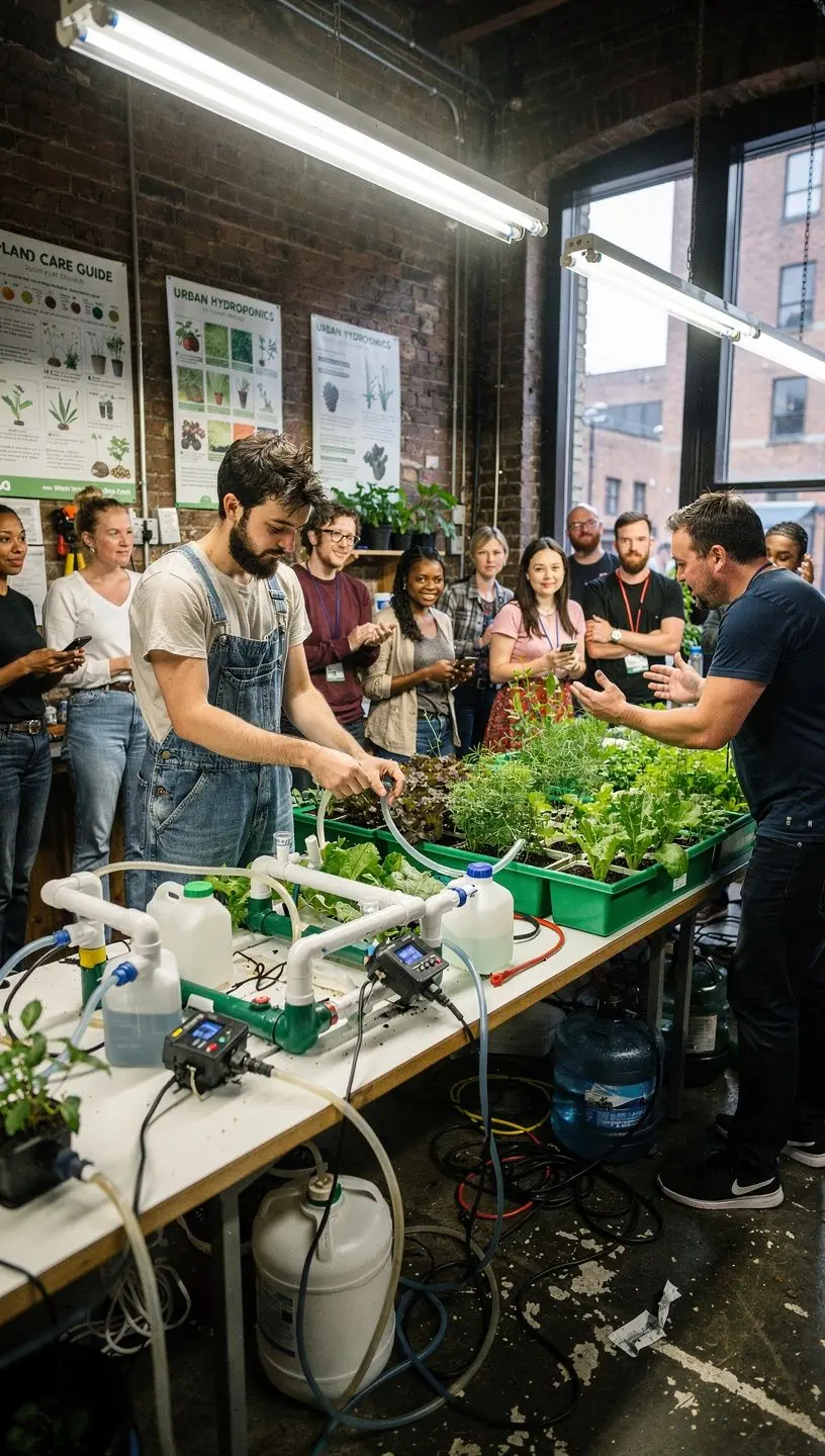 Essential tools for successful urban gardening setups.
