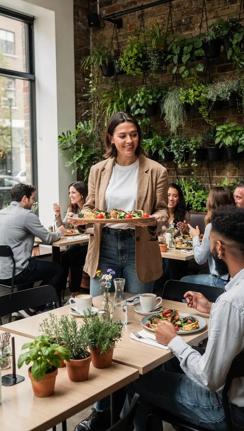 Modern office workspace